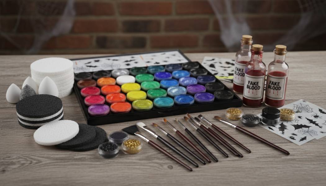 Dịch Vụ Vẽ Mặt Halloween Tại Long An. Ảnh 3